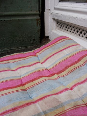 Agnes Martin pillow 2008